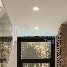 Светильник Gauss 6Вт 3000K цв.св.:белый теплый белый