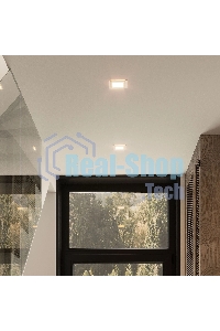 Светильник Gauss 6Вт 3000K цв.св.:белый теплый белый