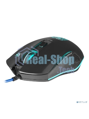 Мышь проводная Defender Sleipnir GM-927 черный, 12800 dpi, USB, кнопки - 6