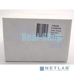 Фотобумага Lomond 1106202 A6/270г/м2/500л./тепло-белый атласная для струйной печати