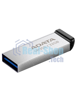 Флешка USB ADATA UR350 (UR350-32G-RSR/BK), 32Gb, USB 3.2, R/W 100/15, серебристый/черный
