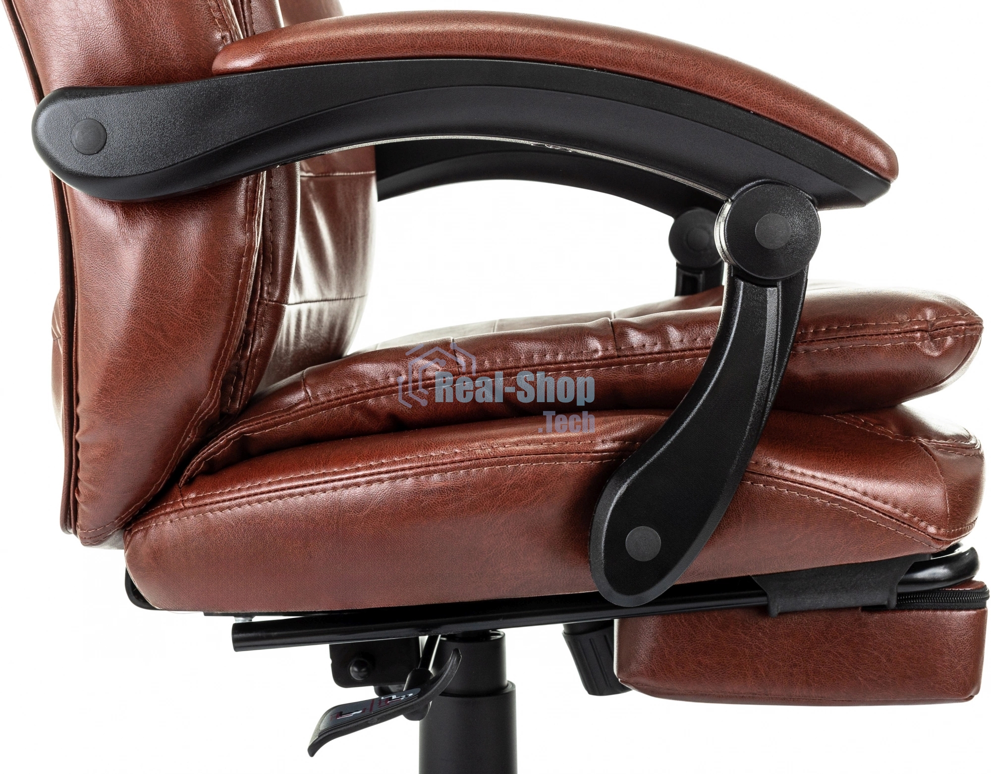 Кресло руководителя Бюрократ T-9950MSG-F/BROWN-PU