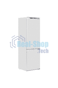 Встраиваемый холодильник Maunfeld MBF177NFFWGR Inverter белый двухкамерный 194/57 л морозилка снизу, NoFrost