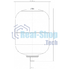 Бак расширительный В 6, металлический фланец