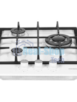 Газовая варочная панель HOMSair HGE433TGCWH