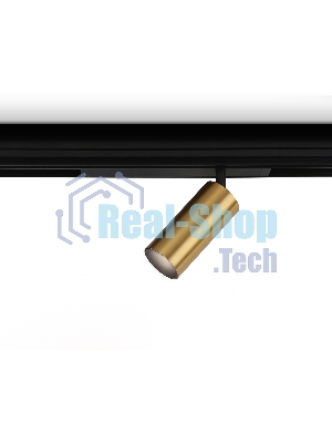 Управляемый светодиодный светильник для шинопровода Magnetic Ambrella light GL1223 GD золото IP20 18W 3000K-6400K 220V 36° D55*120 (Без ПДУ)