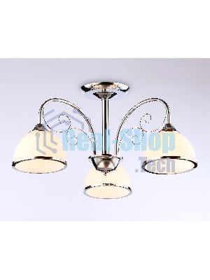 Светильник Ambrella light TR3181/3 CH/FR хром/белый матовый E27/3 max 40W D585*285