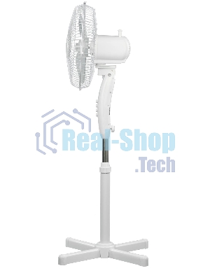 Вентилятор Rix RSF-3000W белый, напольный, 35 Вт, 3 скорости, 30 см