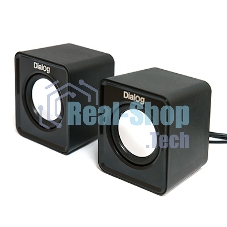 Акустическая система Dialog Colibri AC-02UP черный акустические колонки 2.0, 5W RMS, питание от USB