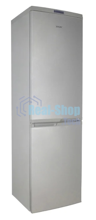 Холодильник DON R-291 NG нерж сталь двухкамерный 225/101л морозилка снизу