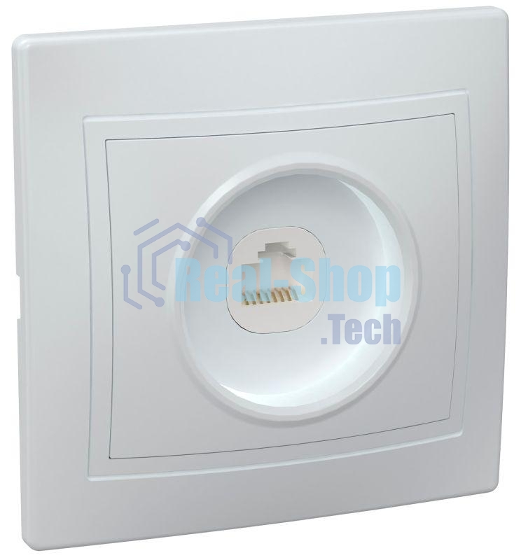 Розетка Iek EKK10-K01-DM РК10-КБ 1местн. комп. КВАРТА (белый)