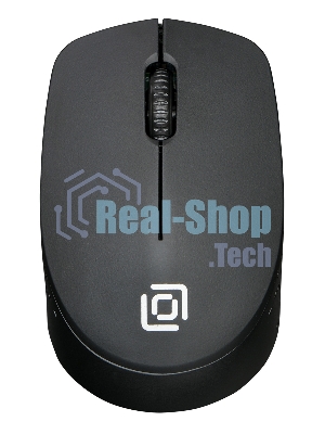 Мышь беспроводная Oklick 486MW черный, 1000 dpi, радиоканал, USB, кнопки - 3
