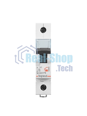 Выключатель автоматический однополюсный TX3 6000 20А B 6кА 403973 Legrand