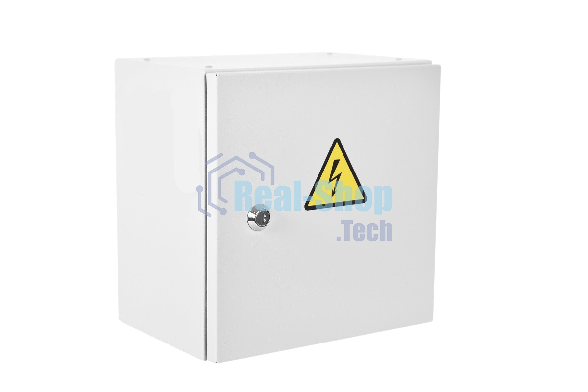 Шкаф ЭКОНОМ уличный всепогодный настенный укомплектованный (В600 Ш600 Г300), комплектация T2-IP65