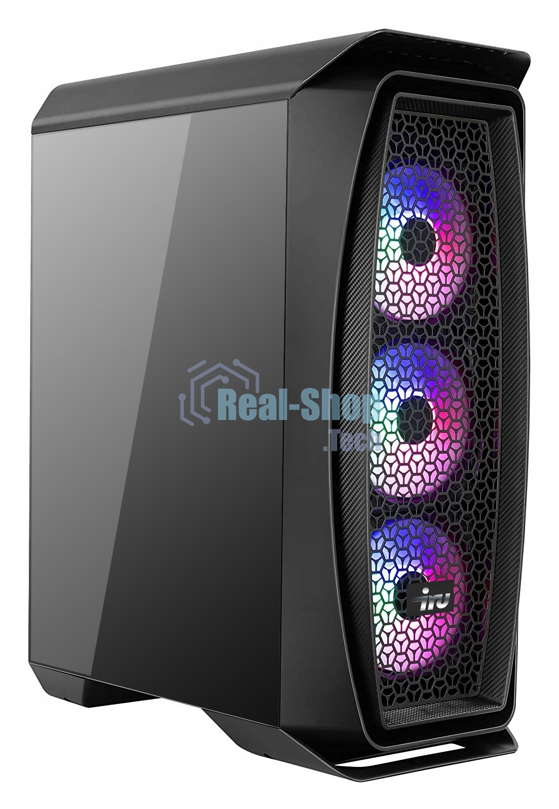 Компьютер IRU Game 520B5 MT Ryzen 5 5600X (3.7) 16Gb SSD 1Tb RTX 3060Ti 8Gb Windows 10 Home Single Language 64 GbitEth 650W черный