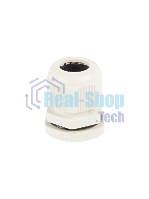 Кабельный ввод Rexant PG-16 (10-14мм) серый, комплект (2 шт/уп)