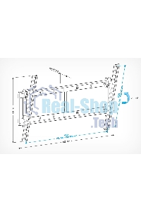 Кронштейн для телевизора Holder LCD-T6606 черный 42