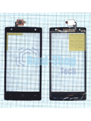 Сенсорное стекло (тачскрин) для Acer Liquid E3, черное