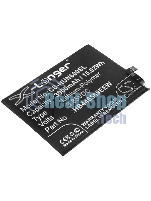 Аккумулятор CameronSino CS-HUN600SL HB446589EEW для Huawei Nova 6 3.85V, 3900mAh, 15.02Wh