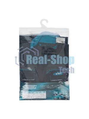 Куртка профессиональная рабочая, 97% хлопок 3% спандекс, L Gross