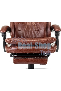 Кресло руководителя Бюрократ T-9950MSG-F/BROWN-PU