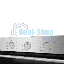 Электрический духовой шкаф Kuppersberg HF 603 BX 60 см, 80 л, High-Tech, 6 режимов, паровая очистка, черный + нерж. сталь