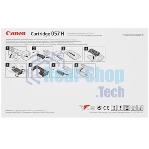 Картридж лазерный Canon 057 H черный (10000 стр.) для Canon MF449x/MF446x/MF445dw/MF443dw, LBP225x/LBP226dw/LBP223dw