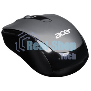 Мышь беспроводная Acer OMR134 серый, 1000 dpi, радиоканал, USB, кнопки - 3