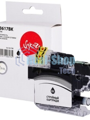 Картридж струйный Sakura LC3617BK для Brother, черный, 16 мл., 550 к.