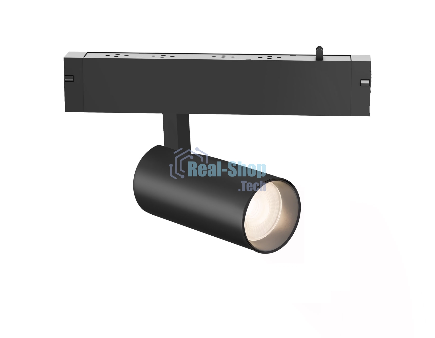 Трековый акцентный светильник Ambrella light GL8005 BK черный IP20 9W 3000-6000K 220V 24° D50*125