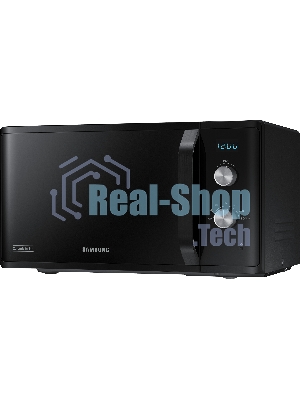 Микроволновая печь Samsung MS23K3614AK черный, 23 л, 800 Вт, переключатели - поворотный механизм
