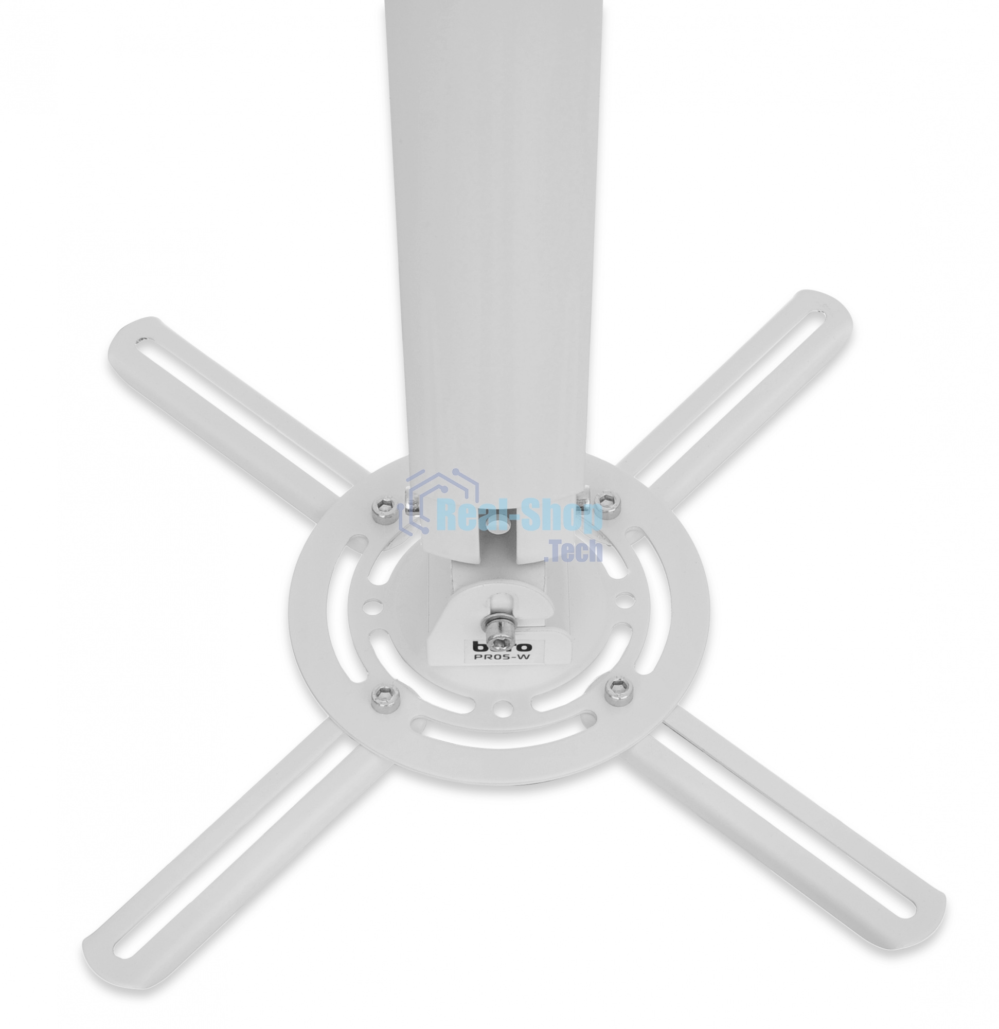 Кронштейн для проектора Buro PR05-W белый макс.13.6кг потолочный поворот и наклон