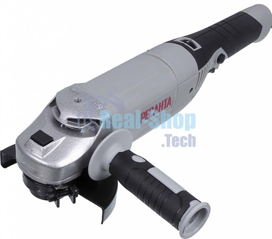 Угловая шлифовальная машина Ресанта УШМ-125/1200Э 1200Вт 12000об/мин рез.шпин.:M14 d=125мм