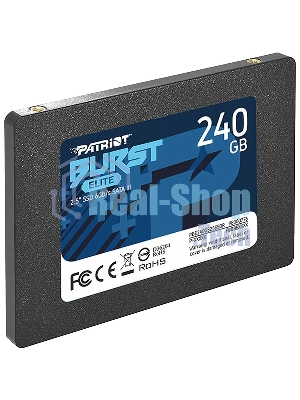 Накопитель SSD Patriot Burst Elite, 240Gb, SATA, 2.5