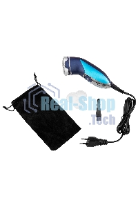 Электробритва роторная Starwind SSH 1525 реж.эл.:3 питан.:аккум. голубой/черный