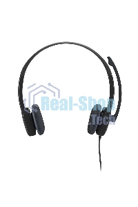 Гарнитура проводная Logitech Headset H151 Stereo черный