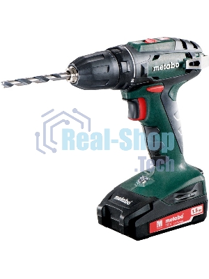 Дрель-шуруповерт Metabo BS 18 602207550 18 В, 1,5 Ач, 48 Нм, щеточный