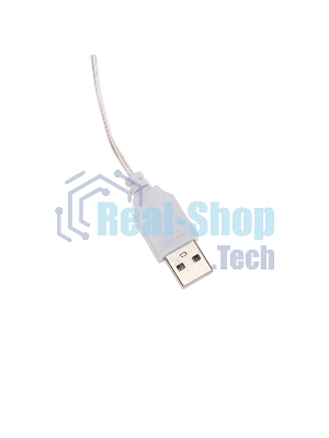 Тайские фонарики Neon-night Перламутр 5м, 25 LED, прозрачный ПВХ, цвет свечения теплый белый, питание USB