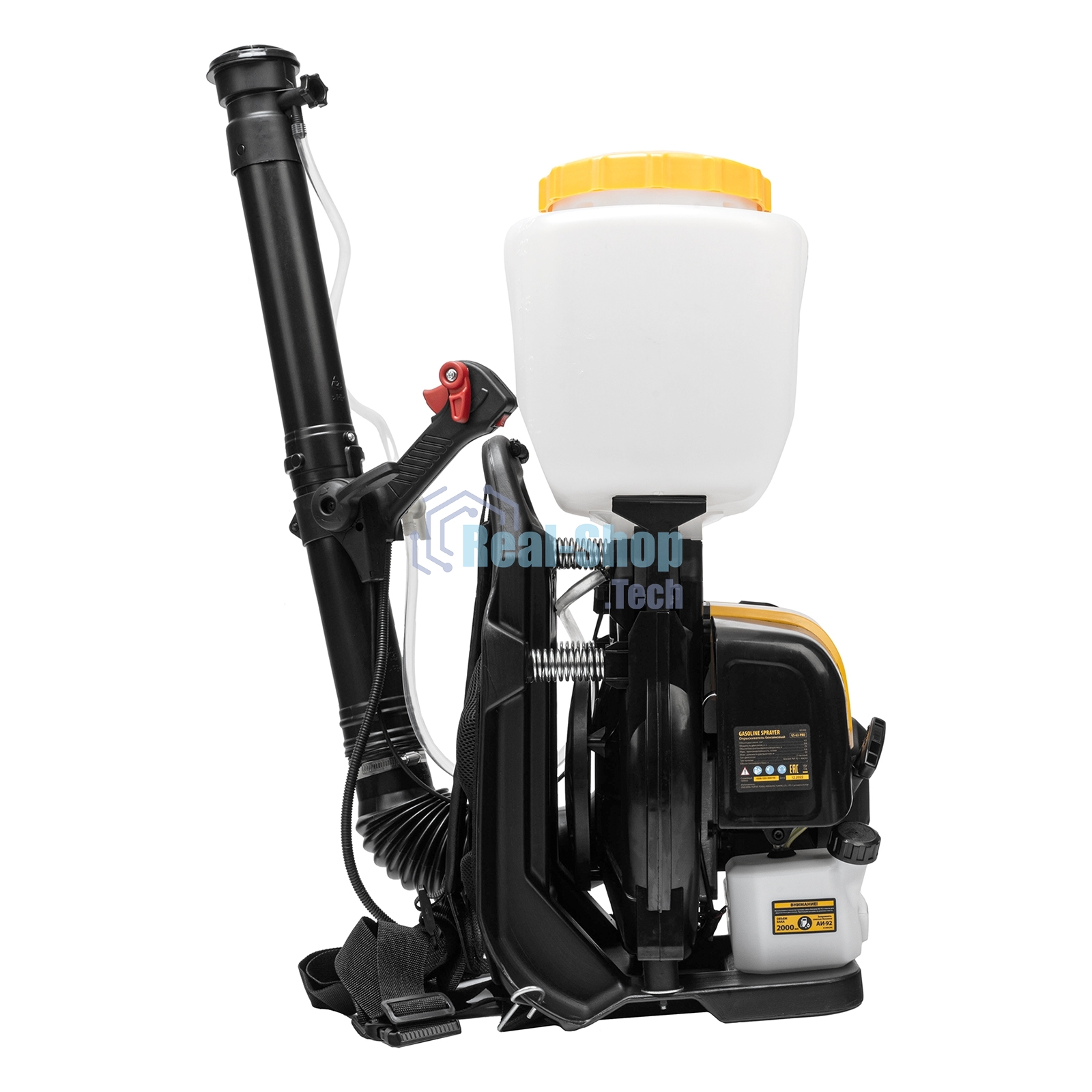 Опрыскиватель бензиновый Denzel GS-63-PRO, 63 см3, бак 25 л