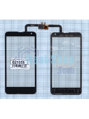 Сенсорное стекло (тачскрин) для Fly IQ4514 EVO Tech 4, черное