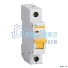 Выключатель автоматический модульный 1п C 10А 4.5кА ВА47-29 ИЭК MVA20-1-010-C