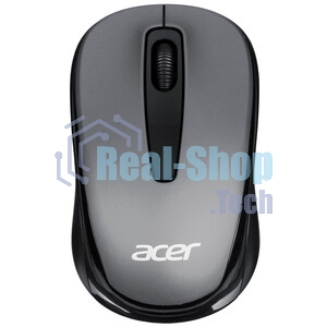 Мышь беспроводная Acer OMR134 серый, 1000 dpi, радиоканал, USB, кнопки - 3