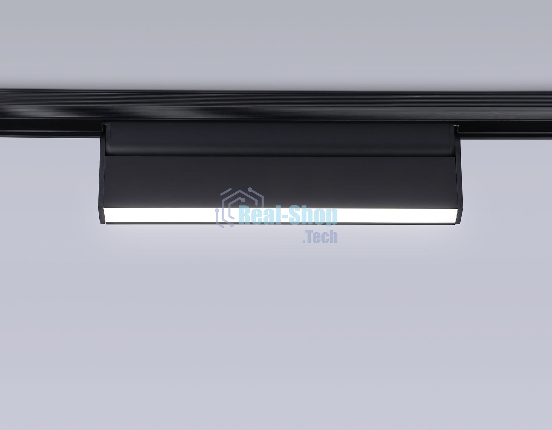 Светильник трековый светодиодный GL4062 BK черный IP20 12W 4200K 48V 223*22*105