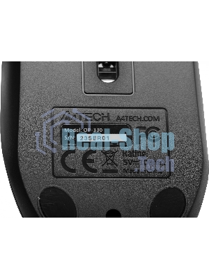 Комплект клавиатура+мышь A4Tech KR-3330 проводной, USB, 1200 DPI, чёрный