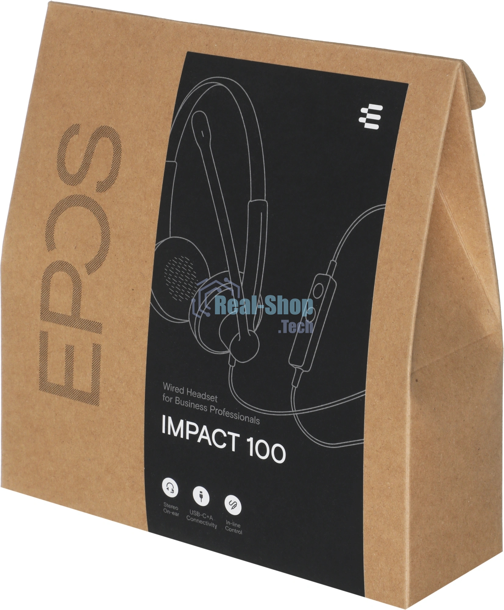 Гарнитура EPOS Impact 100 UC Stereo чёрный, проводная, USB / USB-C