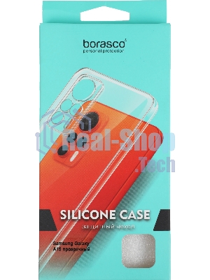 Чехол (клип-кейс) BoraSCO для Samsung Galaxy A15 Silicone Case прозрачный (72885)