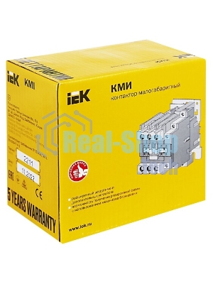 Контактор КМИ-34012 40А 230В/АС3 1НО 1НЗ IEK KKM31-040-230-11