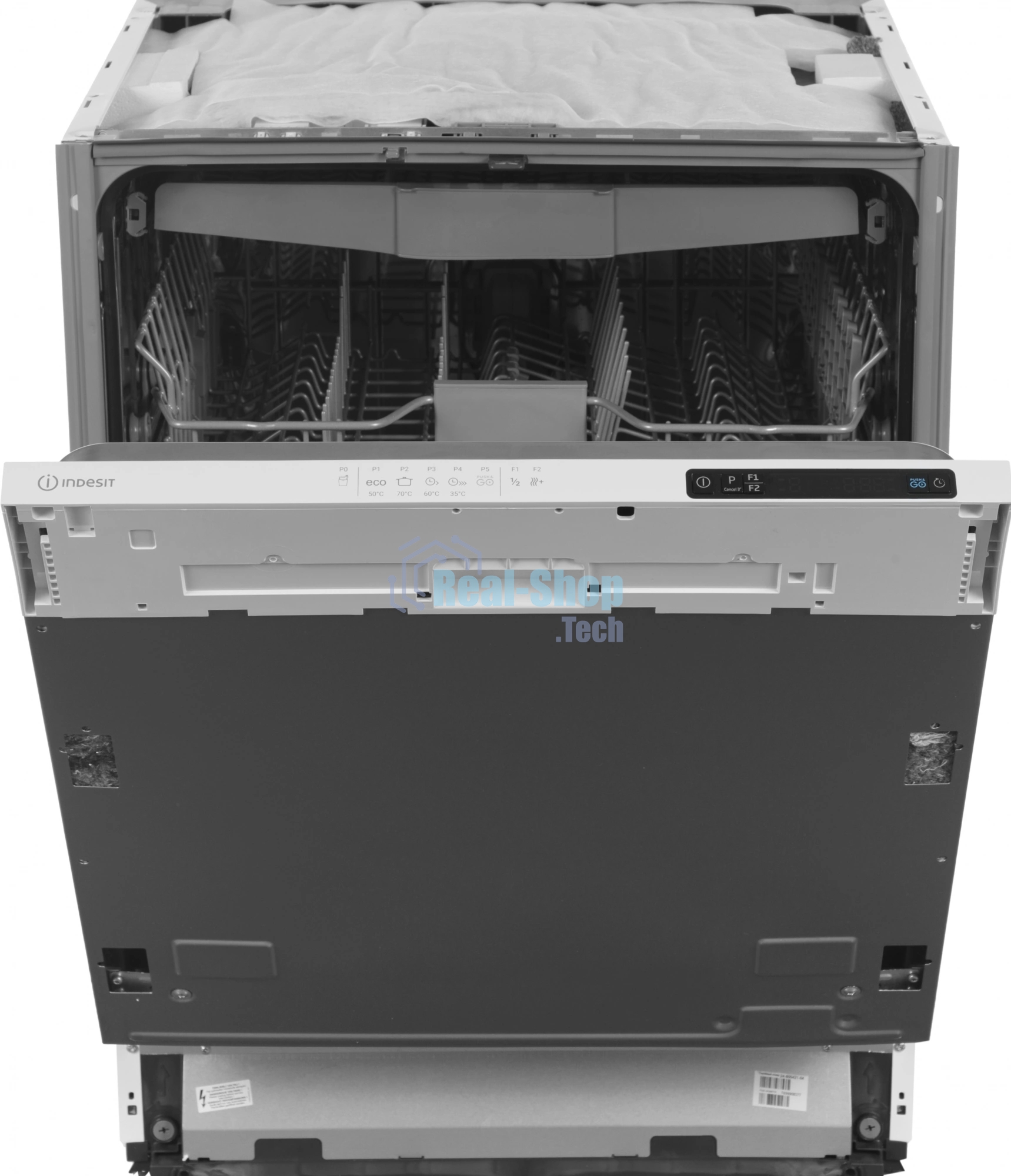 Встраиваемая посудомоечная машина Indesit DI 5C59, нержавеющая сталь, 59.8 см, 15 компл., 49 дБ, класс A