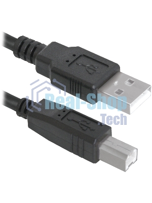 Кабель USB Defender USB04-17 USB2.0 AM-BM, 5.0м