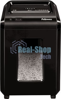 Шредер Fellowes Powershred 92Cs FS-1719301 P-4, 4х38мм, 18лст., 25лтр., уничтожает: скобы, карты, скрепки, CD